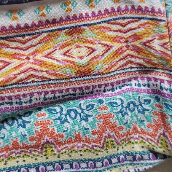 BeBop Boho Themed Cinched Tassels Sz. XL Pants - Picture 7 of 9